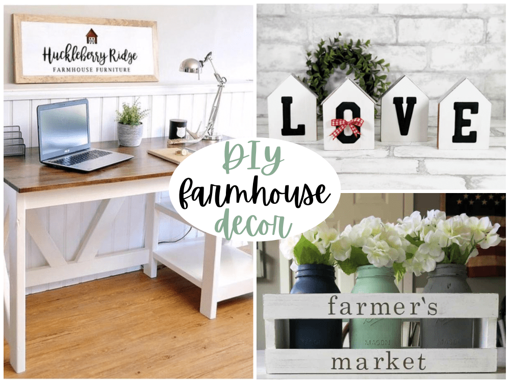 25 DIY Farmhouse Decor Ideas! - The Organic Goat Lady 25 DIY Farmhouse Decor Ideas! - The Organic Goat Lady