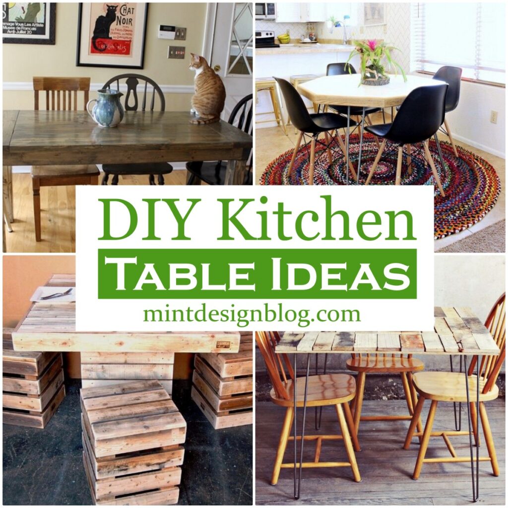 DIY table ideas for your creative home projects