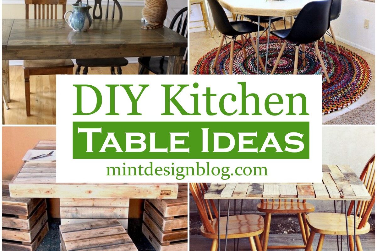 DIY table ideas for your creative home projects