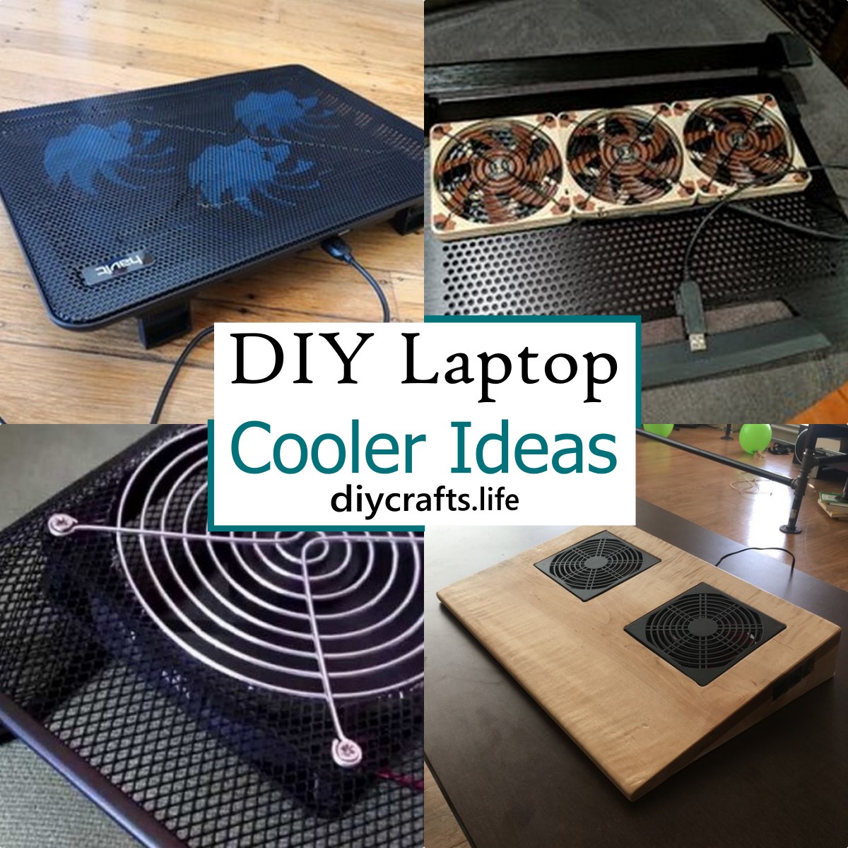 15 DIY Laptop Cooler Ideas For Home - DIY Crafts