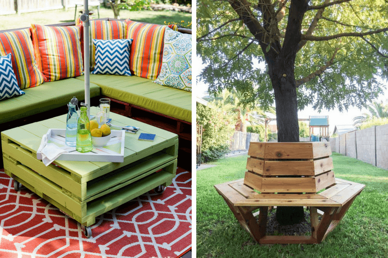 DIY outdoor furniture Creative and Fun Ideas