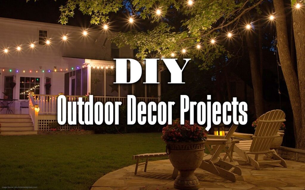 DIY outdoor decor Crafting a Beautiful Space