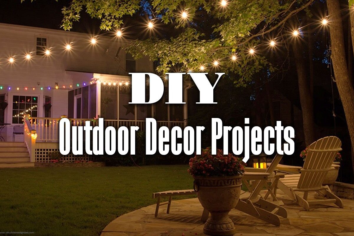DIY outdoor decor Crafting a Beautiful Space