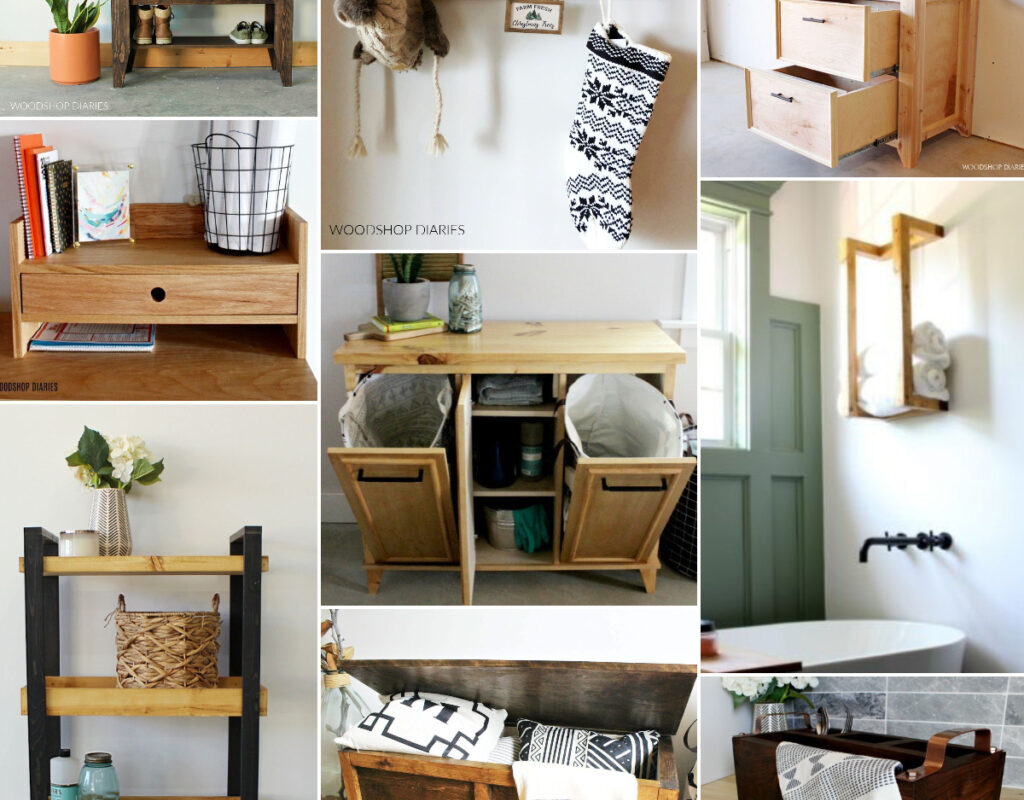 DIY storage ideas for small spaces and organization