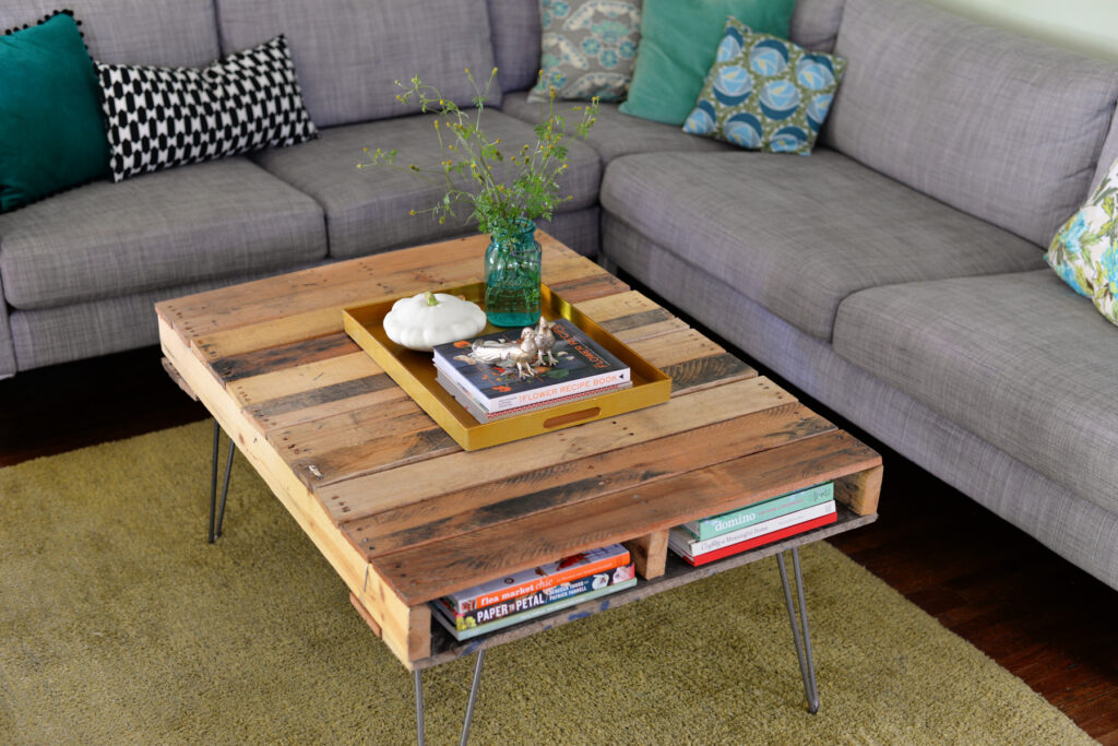 DIY furniture plans for creative living spaces